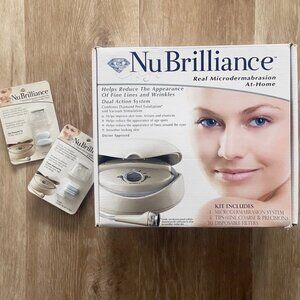 NEW! NuBrilliance Professional Real Microdermabrasion At-Home System w/ extras